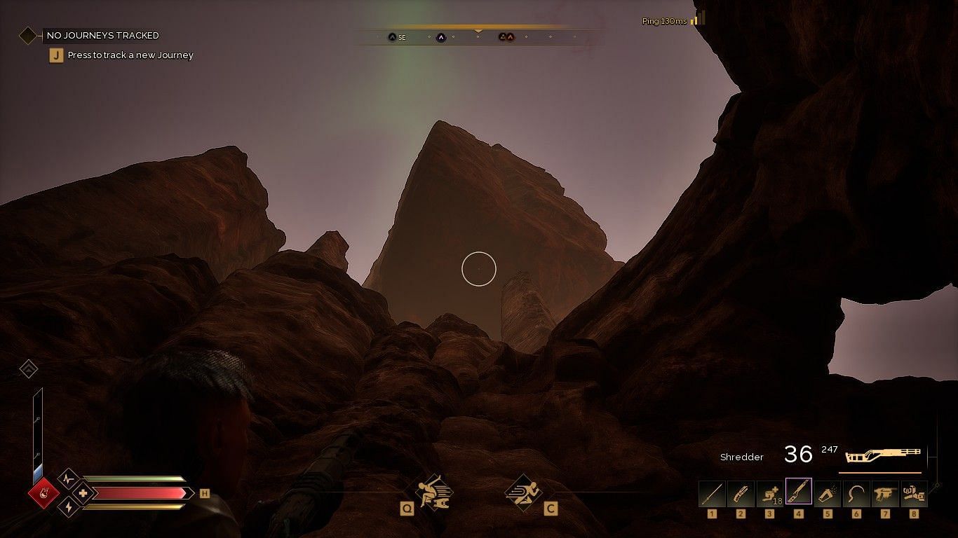 How to climb the hammer in Dune Awakening (Image via Funcom)